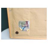 Framed Vintage Needlework Roosters