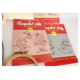 Sewing Quilting Crafting Supplies...Vintage Campbell Kids Transfer Patterns Etc