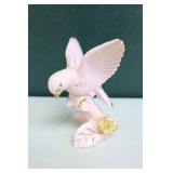 Collectible Bird-Themed Porcelain and Glass Figures
