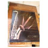 Jim Shick Photography ‘Jazz Quartet’ and Trinket Ornate Piano Music Box…