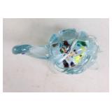 Vintage Ashtray and Glass Turtle Paper Weight…