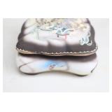 Collectible Porcelain China… Japan Nippon Porcelain Moriage Dragonware Chinoiserie Dresser Vanity Box Dish, Miniature Tea Set Etc.