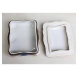 Collectible Porcelain China… Japan Nippon Porcelain Moriage Dragonware Chinoiserie Dresser Vanity Box Dish, Miniature Tea Set Etc.