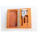 Vintage Tools… Micrometer Caliper THE L. S. STARRETT CO., Aline Wood Kit, Craftsman Bits Etc