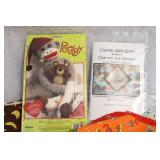 Sewing Quilting Crafting Supplies...PeeJay and Cracker Jack Quilt Patterns/Fabric
