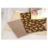 Sewing Quilting Crafting Supplies...PeeJay and Cracker Jack Quilt Patterns/Fabric