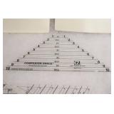 Sewing Quilting Crafting Measuring Cutting Supplies, EZ Tri-Recs Tools