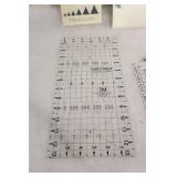 Sewing Quilting Crafting Measuring Cutting Supplies, EZ Tri-Recs Tools