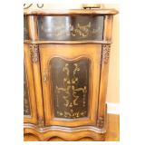 Beautiful Entry Entertaining Buffet Hand-Painted Cupboard…