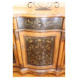 Beautiful Entry Entertaining Buffet Hand-Painted Cupboard…