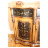 Beautiful Entry Entertaining Buffet Hand-Painted Cupboard…