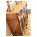 Beautiful Entry Entertaining Buffet Hand-Painted Cupboard…