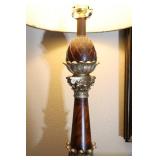 Beautiful 32-Inch Pineapple-Themed Decorative Quality Table Lamp Set