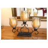 Three-Candle Centerpiece Candelabra