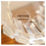 Home DeCor Heavy Glass Decorative Candle Holder, Platters Etc