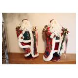 Holiday Decor Father Christmas Pair…