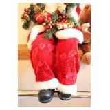 Holiday DeCor Father Christmas Santa…Gund Fun Bear ‘It Was The Night Before Christmas’ BO Singing Santa Bear…