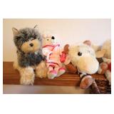 Basket Full of Stuffed Animals