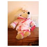 Basket Full of Stuffed Animals