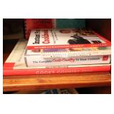 Collection of Mostly Hardcover Cookbooks Including Quilting Books…