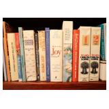 Collection of Mostly Hardcover Cookbooks Including Quilting Books…