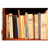 Collection of Mostly Hardcover Cookbooks Including Quilting Books…