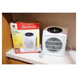 Sunbeam Portable Heater Fan w/Box…