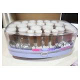 Beaty Supplies…Hot Rollers, Lighted Makeup Mirror, Curling Iron Etc