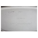 Pampered Chef Taupe 3.1 Quart Stoneware Deep Covered Baker Casserole 1191