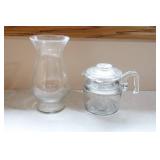 Vintage Pyrex Flameware Stove Top Percolator #7759 6 to 9 Cups 1950-60s…