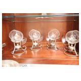 Vintage Brandy Warmer Set