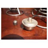 Vintage Brandy Warmer Set