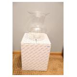 Princess house crystal, large vase, candle holder