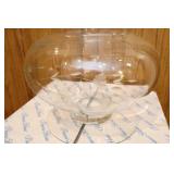 Princess house crystal, large vase, candle holder