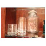 Vintage Breweriana Steins, Mugs, Collectible Glass Jar, Elephant Etc