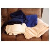 Assorted Blankets Colors and Sizes