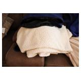 Assorted Blankets Colors and Sizes