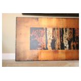 Large Metallic-Themed Wall Canvas Art…