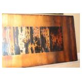 Large Metallic-Themed Wall Canvas Art…