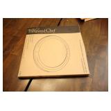 Kitchen Accessories…Copper Perforated Baking Pan, Pampered Chef Deluxe Mini-Muffin Pan, Pie Shield Etc