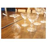 Collectible Stemware…Cut Crystal Etc