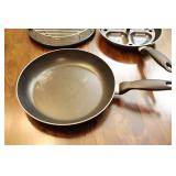 Kitchen Accessories…Fry Pans, Egg Poacher, Cooling Rack Etc