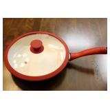 Field’s Cookware Pan, Silicone Lidded  Ceramic(?) Pan Etc