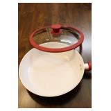 Field’s Cookware Pan, Silicone Lidded  Ceramic(?) Pan Etc