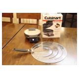 Cuisinart Waffle Maker, Stainless Steel Frying Screen Cover Lid