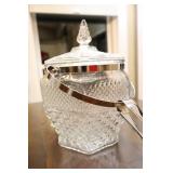 Vintage Wexford By Anchor Hocking Ice Bucket, Bowl, Salt & Pepper Shakers