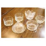 Crystal and Glass Serving Bowls