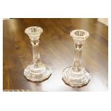 Towel Full Lead Crystal Candle Holders, Covered Butter Dish Etc