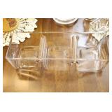 Assorted Glassware, Candles Etc