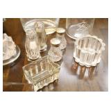 Assorted Glassware, Candles Etc